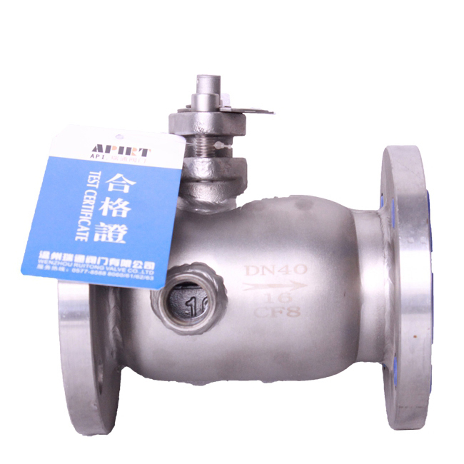 Stainless steel insulated ball valve