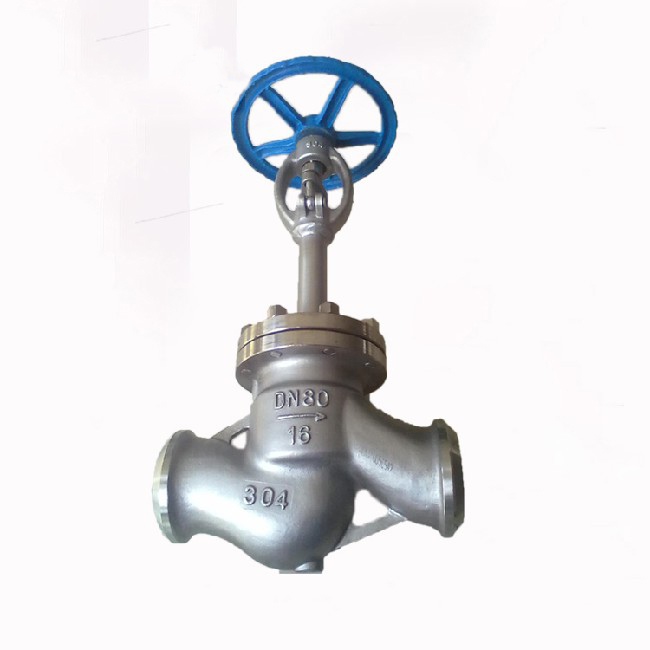 Stainless steel welded globe valve